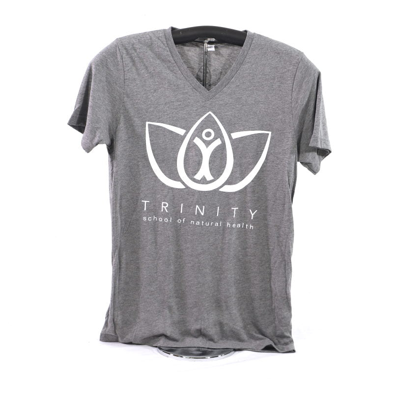 V-Neck Shirt - Light Gray