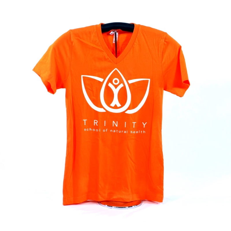 V-Neck Shirt - Orange